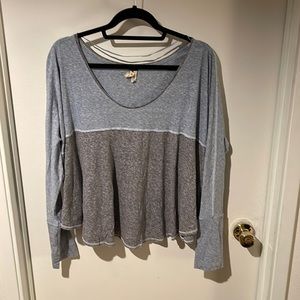 We The Free lightweight and long color block shirt - Medium